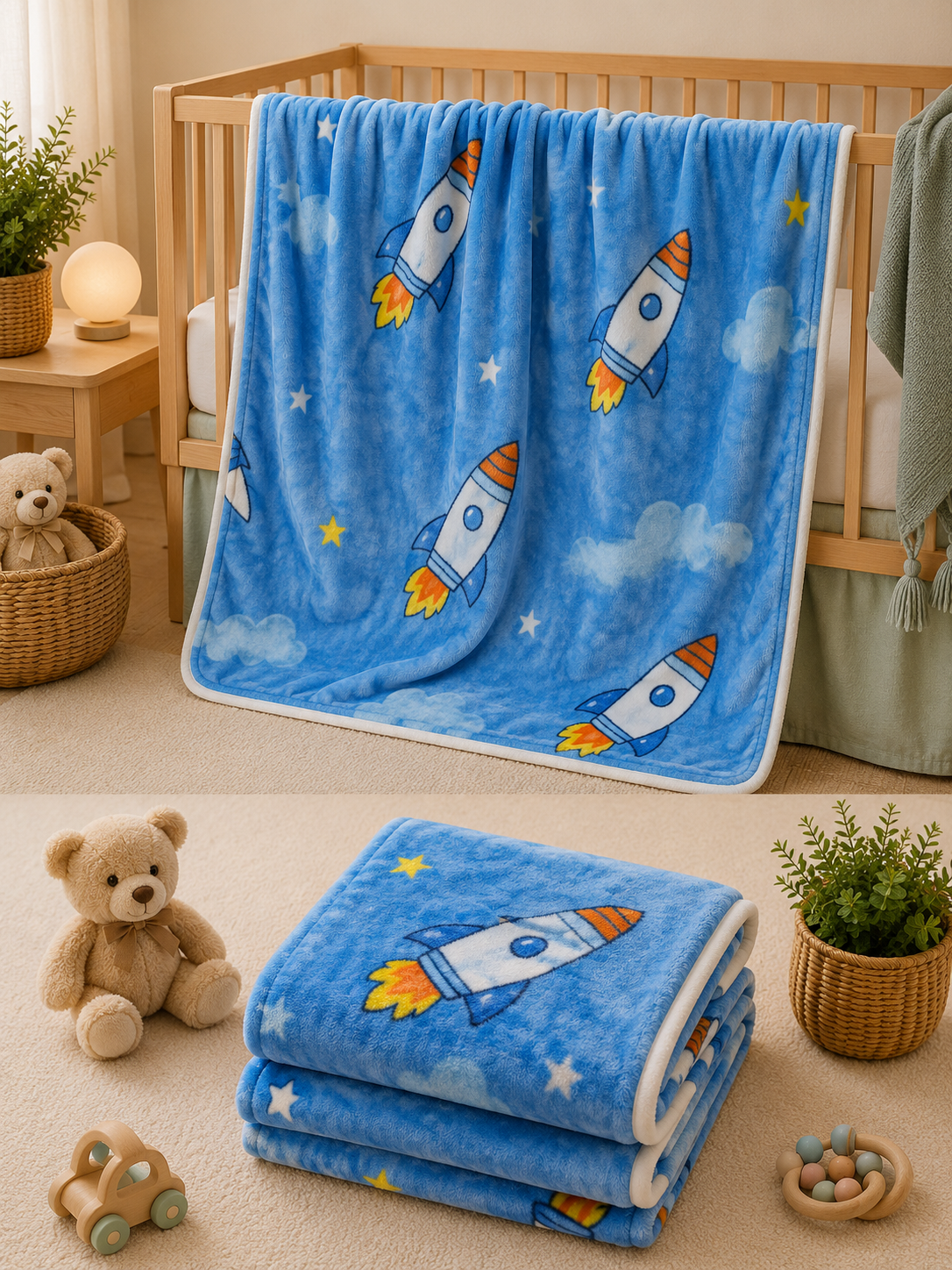 Hushwrap Blanket — Double-Layer AC Blanket for Quiet Nights