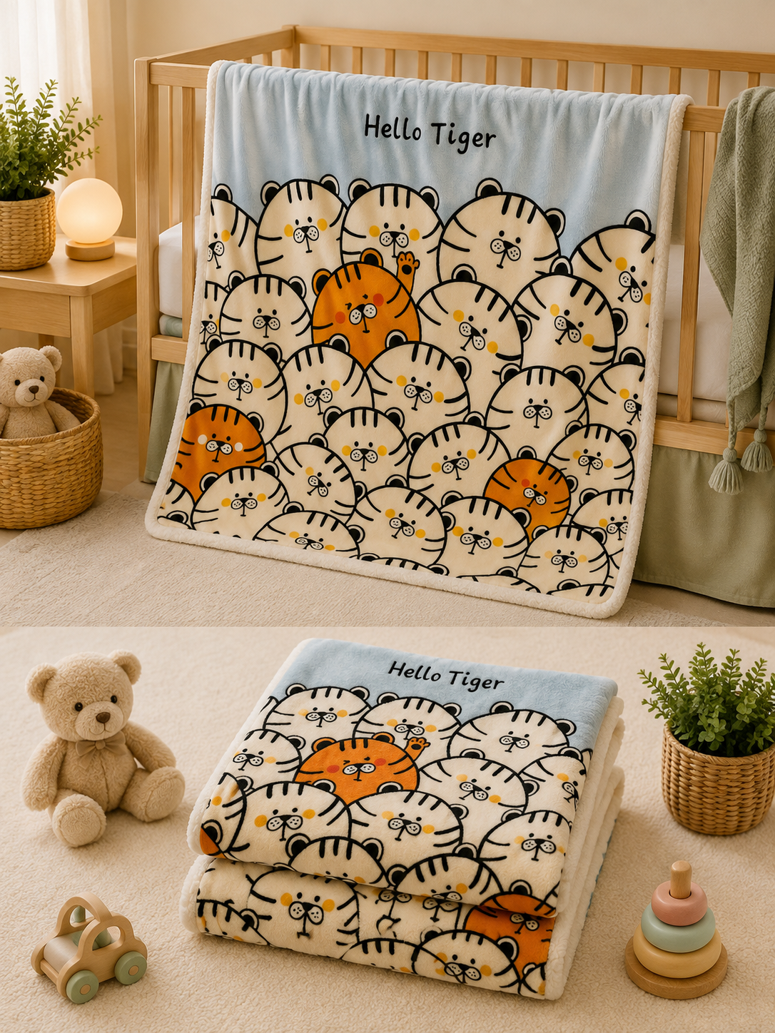 Hushwrap Blanket — Double-Layer AC Blanket for Quiet Nights