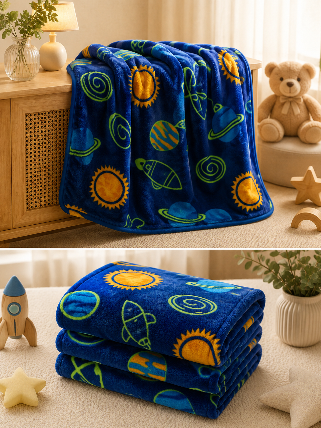 Cloudnest Fleece Blanket — Ultra-Soft Baby Blanket