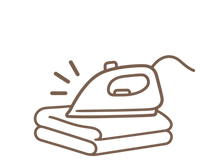 5. Iron on low, if at all
