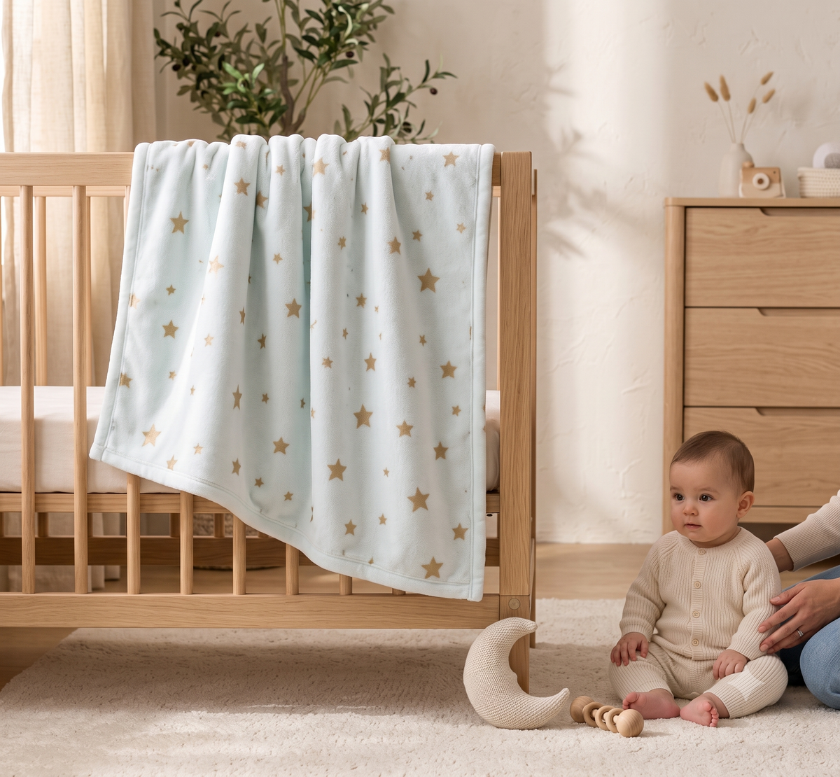 Cloudnest Fleece Blanket — Ultra-Soft Baby Blanket