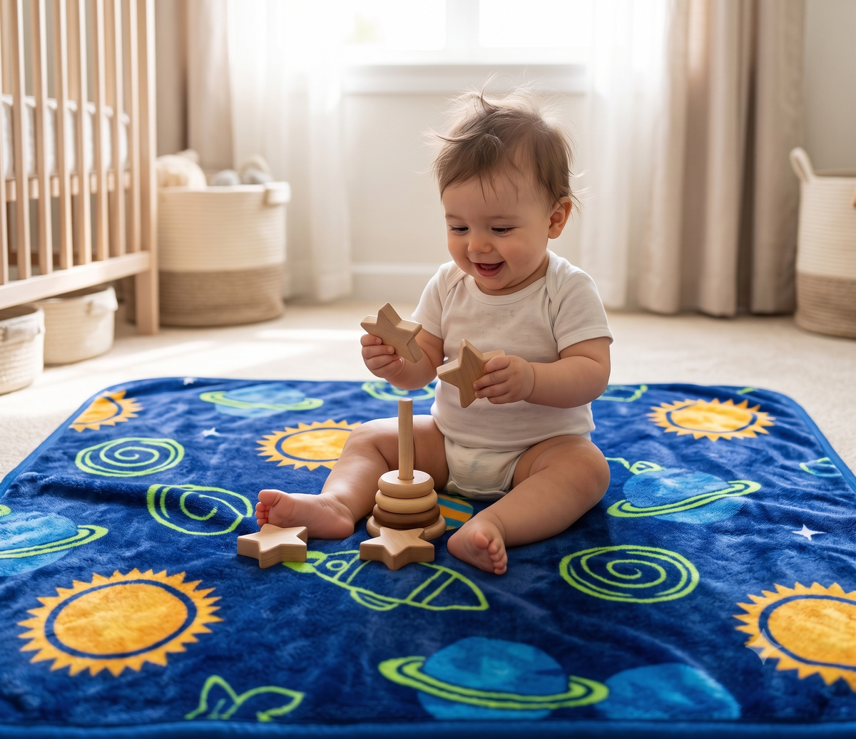 Cloudnest Fleece Blanket — Ultra-Soft Baby Blanket
