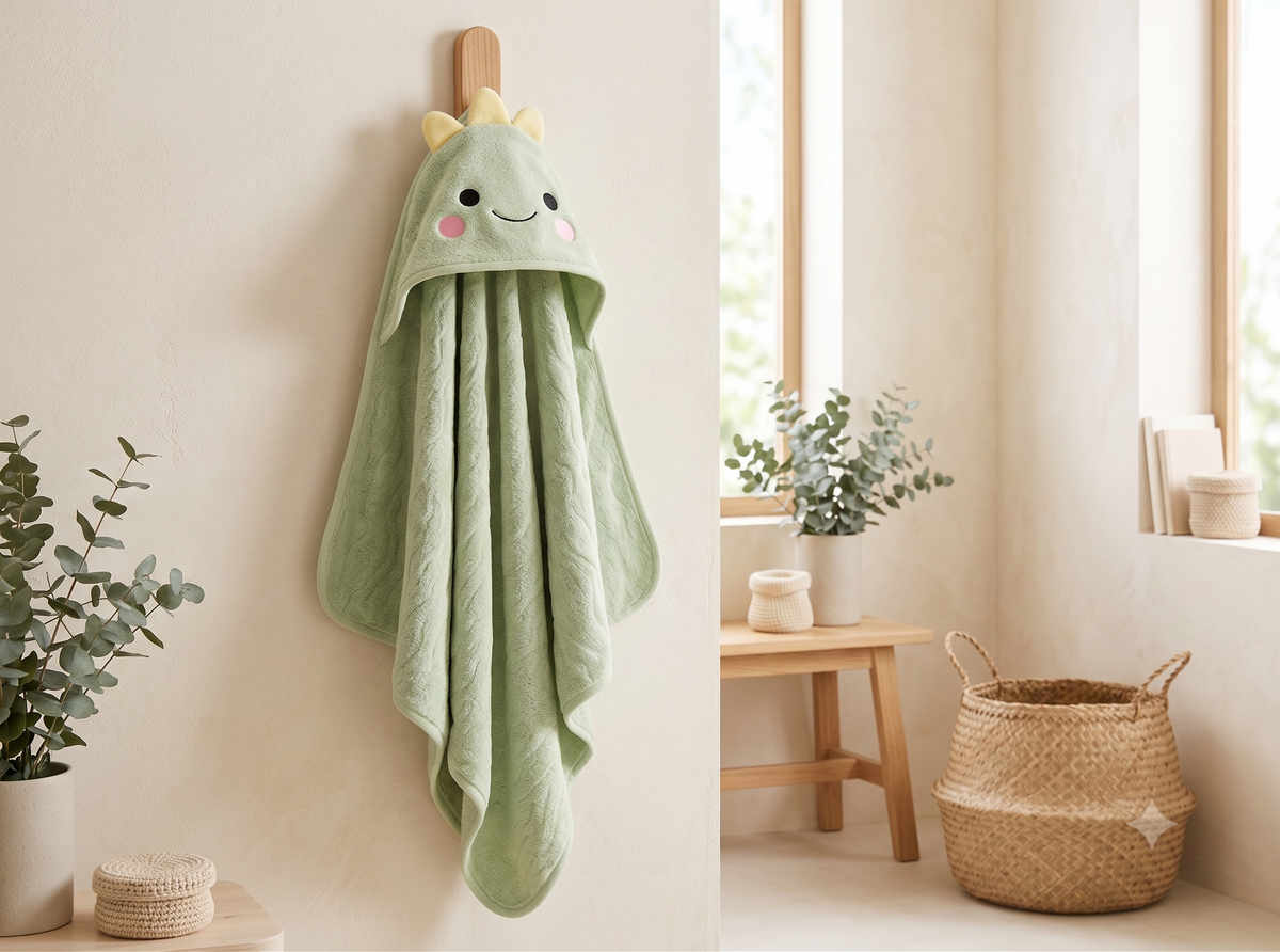 Cuddlewrap Hooded Towel — Ultra-Soft Baby Bath Towel