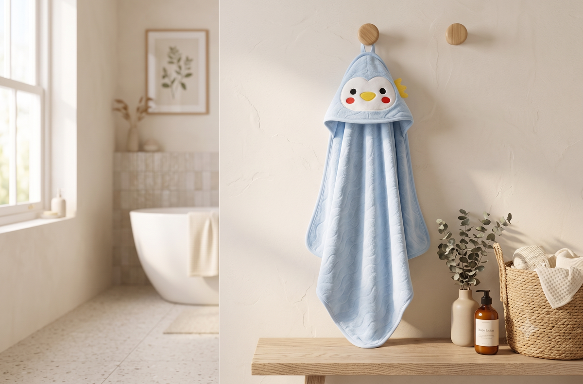 Cuddlewrap Hooded Towel — Ultra-Soft Baby Bath Towel