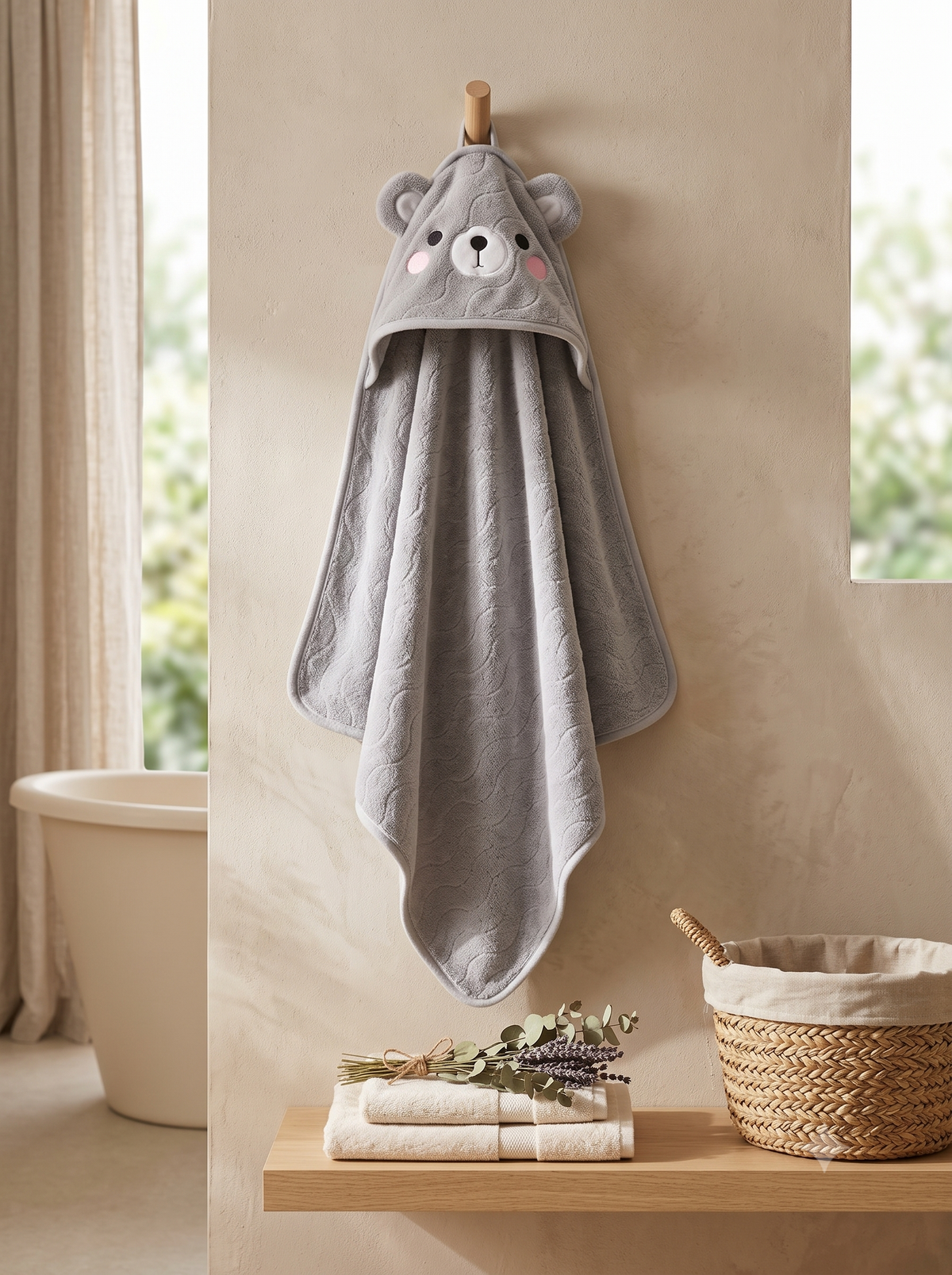 Cuddlewrap Hooded Towel — Ultra-Soft Baby Bath Towel