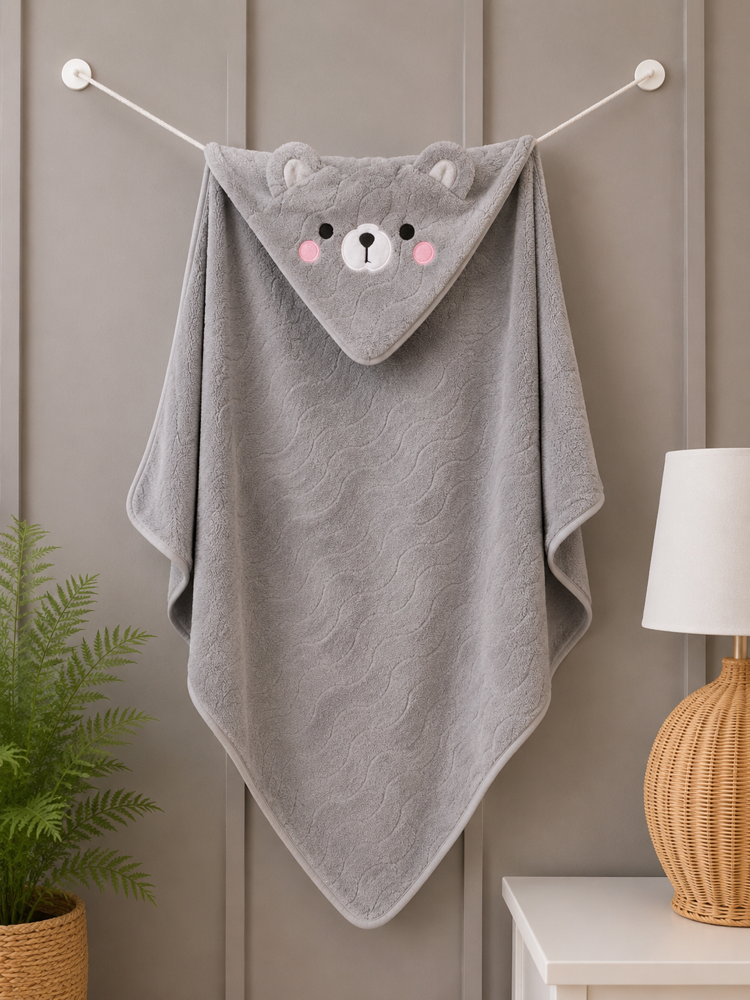 Cuddlewrap Hooded Towel — Ultra-Soft Baby Bath Towel